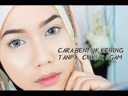 Kening adalah elemen kecantikan penting yang sering dititik beratkan dalam dunia solekan. Cara Bentuk Kening Tanpa Cukur Gam Youtube
