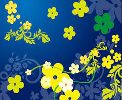 Affordable and search from millions of royalty free images, photos and vectors. Yellow Flowers In Blue Background Free Vector In Adobe Illustrator Ai Ai Vector Illustration Graphic Art Design Format Format For Free Download 213 04kb