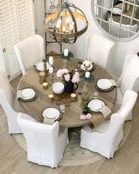 Alice Slipcovered Dining Chairs Arhaus Dining Room Design Interior Design Dining Dining Room Sets