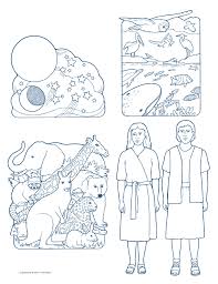 The days of creation are written starting in genesis 1:1 and outline what god made during each of the six days of creation. The Creation