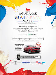 180 degrees brandcom sdn bhd•. Anak Anak Malaysia Walk Events By Star Media Group