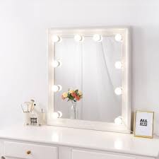 Mar 22, 2021 · ciccarelli solid wood vanity with mirror. Hollywood Led Vanity Mirror Lights Kit With Dimmable Light Bulb Chend Chende Hollywood Vanity Mirror
