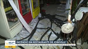 Incêndio em restaurante de Joinville
