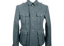 WWII German M41 SS EM fieldgrey wool tunic FeldbluseWool SS ...