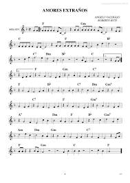 Tan extraños que viven negandose escondiendose de los dos. Super Partituras Amores Extranos Angelo Valsiglio Roberto Buti Com Cifra