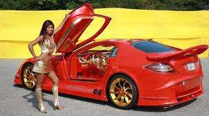 Image result for Mercedes-Benz SLR McLaren 999 Red Gold Dream Ueli Anliker