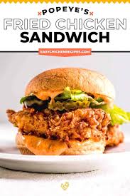 Fried Chicken Sandwich Recipe The Best Easy Chicken Recipes Video Recipe In 2020 Fried Chicken Sandwich Chicken Sandwich Recipes Easy Chicken Recipes