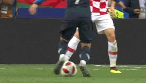 A large boisterous crowd of scotland fans took over central london ahead of the euro 2020 match against england at wembley, as police repeatedly urged supporters of both teams to behave respectfully and follow social distancing guidelines. Gif Antoine Griezmann Controversial Dive Vs Croatia Witty Futty