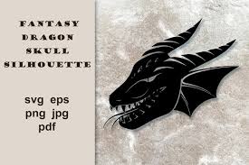 Maybe you would like to learn more about one of these? Fantasy Dragon Skull Silhouette Svg Dragon Head Clipart 939737 Illustrations Design Bundles