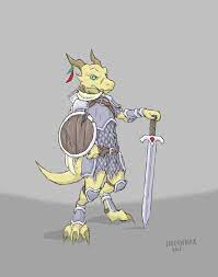 Kobold Knight by Incendax -- Fur Affinity [dot] net