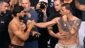 Clima quente! Ruffy e Tsarukyan precisam ser separados em encarada para o UFC 331; veja