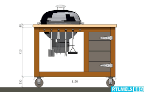 Bbq Meubel 004 001 Afmetingen Voor Diy Buitenkeuken Buitenkeuken Diy Bbq
