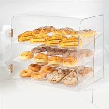 Find a buffet, bar or kitchen cabinet, sideboard, or trunk get an alert with the newest ads for hutches & display cabinets in saskatoon. Large Display Cabinet For Cake Bakery Muffin Donut Pastry Acrylic W 2 Doors Bakery Cakes Bakery Muffins Bakery