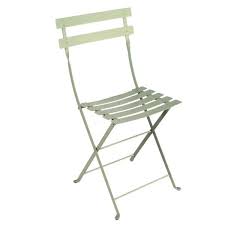 Bistro Folding Chair In Willow Green Indoor Outdoor Chair Outdoor Dining Chairs Outdoor Chair Set