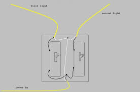 The procedure for hooking up two switches that aren't in the same electrical box is basically the same. How To Wire 2 Separate Switches From One Circuit In The Same Box Switches Electrical Switches Separation