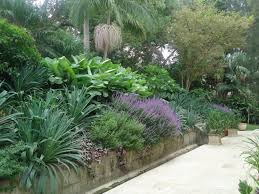 Myles Baldwin Design Projects Lovely Foliage Lush And Contrasting Held In Place By Sandstone Garden Images Small Tropical Gardens Garden Features