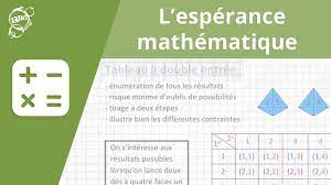 Loi binomiale espérance & variance. L Esperance Mathematique Alloprof