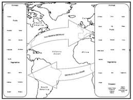 Coloumbian exchange newest information with many details and website sources. Columbian Exchange Map Worksheets Teaching Resources Tpt