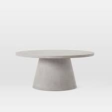 Image Result For Round Concrete Outdoor Table Nood Pedestal Coffee Table Coffee Table Wood Drum Coffee Table
