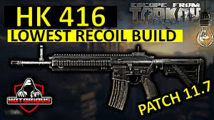In this video i share with you any easy and simple guide to modding weapons in escape from tarkov! Hk 416 Lowest Recoil Modding Guide Escape From Tarkov 11 7 Modowanie Hk416 Eng Pl By Notorious55