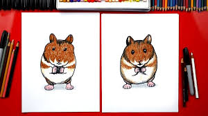How To Draw A Realistic Hamster Art For Kids Hub Art Hub Drawings