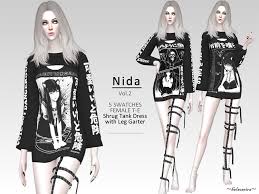 But we tried to make a mix of love for sims and anime together. Best Goth Emo Cc For The Sims 4 Clothes Style Mods Cyest Org