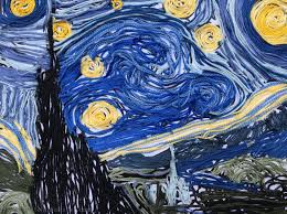 More intensely, perhaps, than ever before, van gogh was interested in the material actuality of his motifs as much as in their symbolic dimensions. Van Gogh Starry Night Inspired Yarn Craft For Kids Printable Included Messy Little Monster