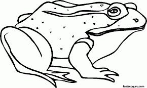These alphabet coloring sheets will help little ones identify uppercase and lowercase versions of each letter. Printable Frog Coloring Pages Coloring Home