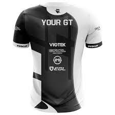 Custom World Best Gaming Blkwht Pro Team Jersey