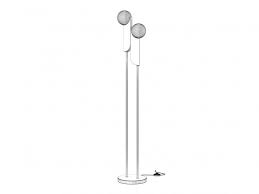 Free 3d model of bower floor lamp by west elm designed by bower studios. Bower Floor Lamp 3d Model West Elm