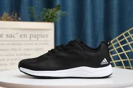 Black And White Adidas Running Shoes Adidas Sense Boost Go Guard Men S Black White Sportswear Running Shoes Black And White Man Running Shoes Running Shoes For Men