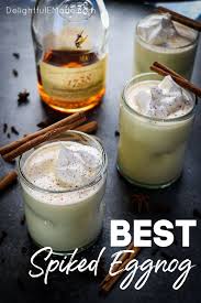 Homemade Spiked Eggnog Eggnog Recipe Spiked Eggnog Recipe Best Eggnog Recipe