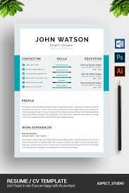 His research examines how contractual relationships are formed and managed. John Watson Resume Template 78548 Templatemonster Resume Template Creative Cv Cv Design Creative