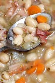 Black Bean Soup From Dried Beans With Ham Old Fashioned Navy Bean Soup Old Fashioned Means Starting With Dried Beans And A Ham Bone Doing Bean Soup Recipes Dry Beans Recipe Soup Recipes Slow Cooker