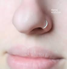 20ga 6mm 925 Solid Sterling Silver Tiny Nose Ring No Etsy Nose Piercing Nostril Ring Nose Ring