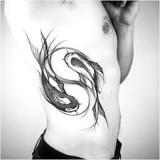 First Tattoo Koi Fish Sketch Ying Yang In Love Moderntattoodesigns Click To See More Koi Fish Tattoo Ying Yang Tattoo Yin Yang Tattoos