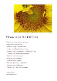 What are the greatest sea poems? Flowers In The Garden Poem The Art Expressing Oneself Is Art