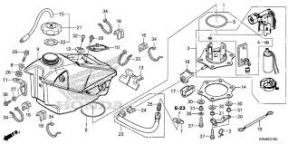 2014 Honda Fuel Tank Crf250r Parts Diagram