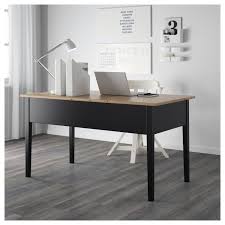 Arkelstorp Desk Black 55 1 8x27 1 2 Ikea Guest Room Office Home Office Furniture Scandinavian Desk Workspaces