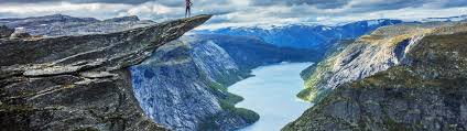 Nope, it was crowded like this… The Trolltunga Hike In Norway Day Hike To The Famous Troll S Tongue With A Local Guide 1 Day Trip Certified Leader