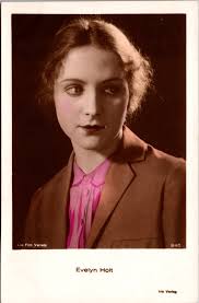 EVELYN HOLT : GERMAN ACTRESS : BANNED FROM FILM BY THE NAZIS : RPPC￼