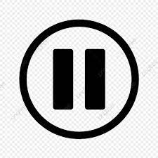 Pause Vector Icon Pause Icons Pause Icon Png And Vector With Transparent Background For Free Download Vector Icons Vector Icons Free Soundcloud Logo