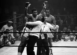 The beatles (from left, paul mccartney, john lennon, ringo starr and george harrison) take a fake blow from cassius clay while heavyweight champion muhammad ali, then known as cassius clay, stands over challenger sonny liston, shouting and gesturing shortly after. Muhammad Ali A Fix Or A Fist Los Angeles Times