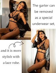 Buy SSoShHub Sosh Womens Lace Babydoll Lingerie Bra Panty Set For  Honeymoon Special Night Occasion With Bra Panty,G-Thong And Garter Belt  Black,Thongs,Free Size at Amazon.in