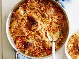 Arroz Con Pollo Recipe | Melissa D'arabian | Food Network