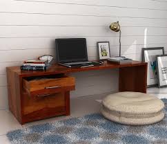 Cambria Study Table Is Stunningly Designed To Make Your Study Space Look Cool And Will Surely Entice You To Spend More Time Meja Kerja Meja