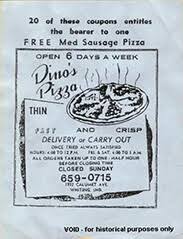 About Dino S Pizza Is A Restaurant Based In Whiting Indiana