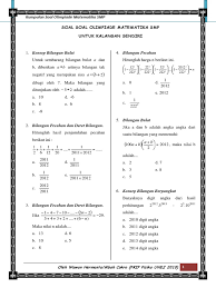 Contoh soal matematika higher order thinking skills hots soal hots unbk smp 2019 icpns part 2 soal hots. 32 Contoh Soal Hots Bilangan Bulat Negatif Kelas 6 Contoh Soal Terbaru