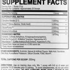 Bzrk Pre Workout Supplement Black Magic Supply High Stim Energy