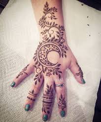 Moon Henna Henna Moon Design Henna Designs Hand Henna Designs Easy